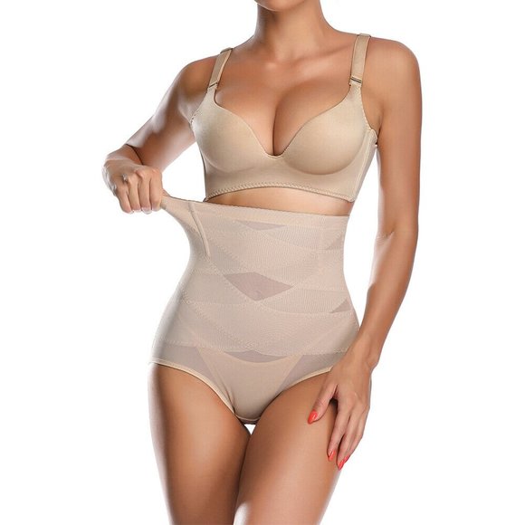 Butt Lifter Shapewear, Double Tummy Control Panty, Hi-Waist Short, 2-Pack - Picture 7 of 8